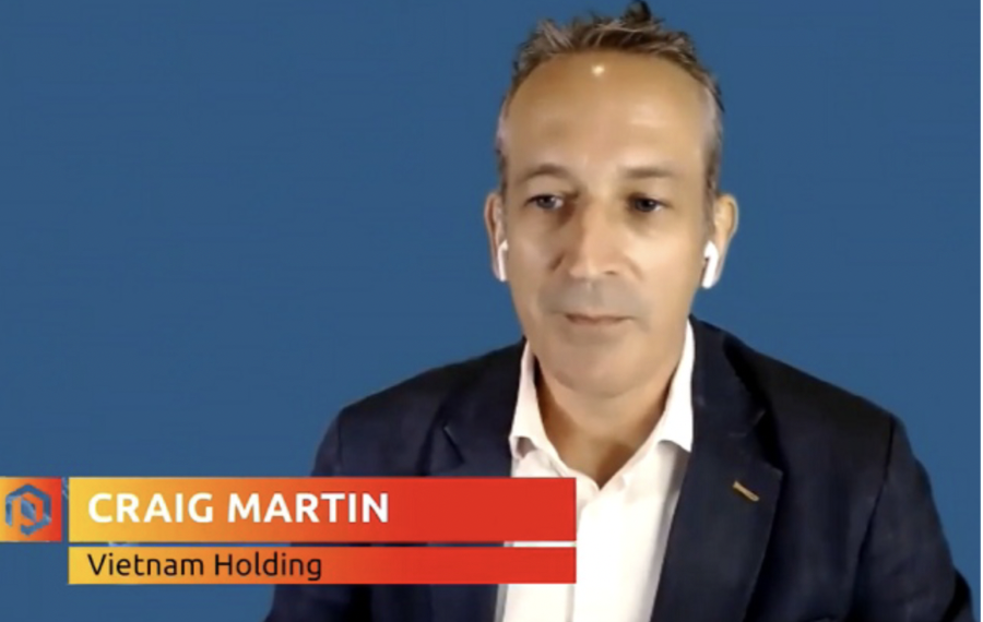 Ông Craig Martin, Chủ tịch Dynam Capital Limited, đơn vị quản lý quỹ Vietnam Holding. 