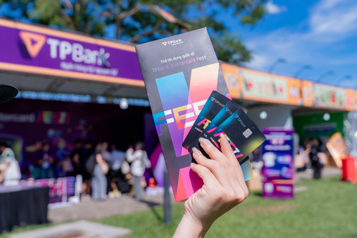 TPBank Mastercard FEST là thẻ tín dụng đầu tiên tại Việt Nam dành cho tín đồ concert và giải trí.