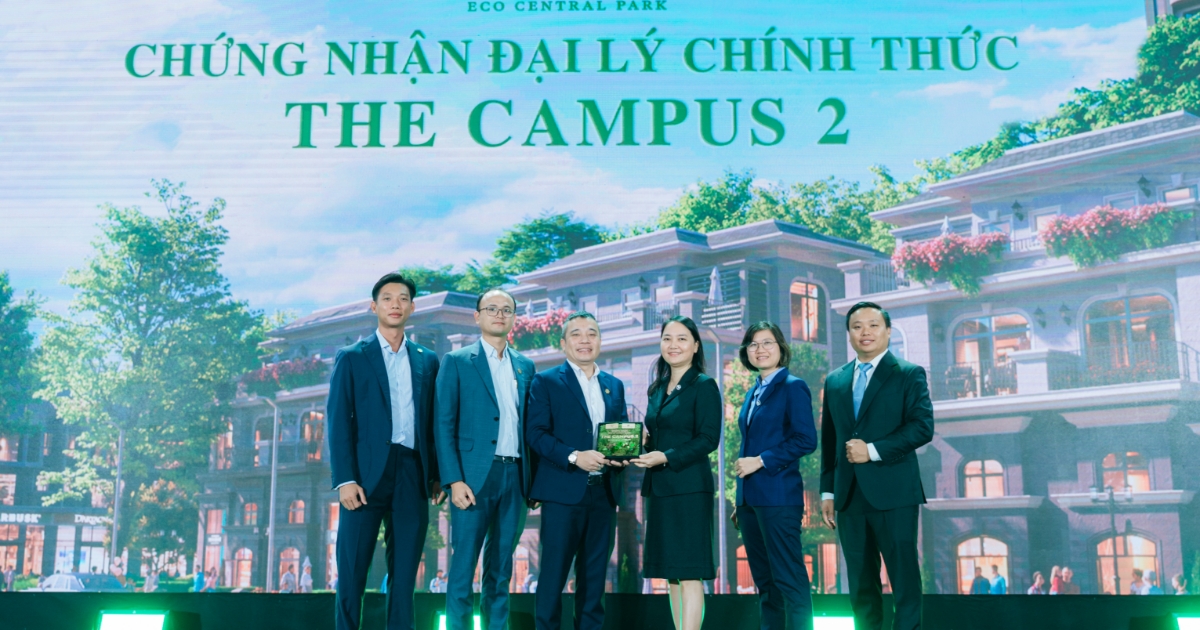 SG Investment hợp tác Ecopark, phân phối The Campus 2 tại đại đô thị lớn nhất Nghệ An