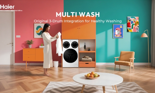 Haier ra mắt máy giặt 3 lồng tích hợp đầu tiên tại Việt Nam