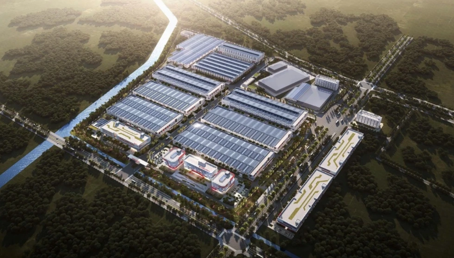 Phối cảnh Dự án Thung lũng Gốm sứ Asean Việt Nam vừa được khởi công tại Thanh Hoá. Dự án với tổng mức đầu tư khoảng 5.139 tỷ đồng.