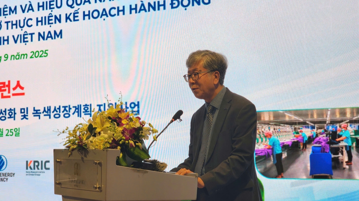 Ông Lee Byung Hwa, Giám đốc Quốc gia KOICA tại Việt Nam phát biểu tại sự kiện.