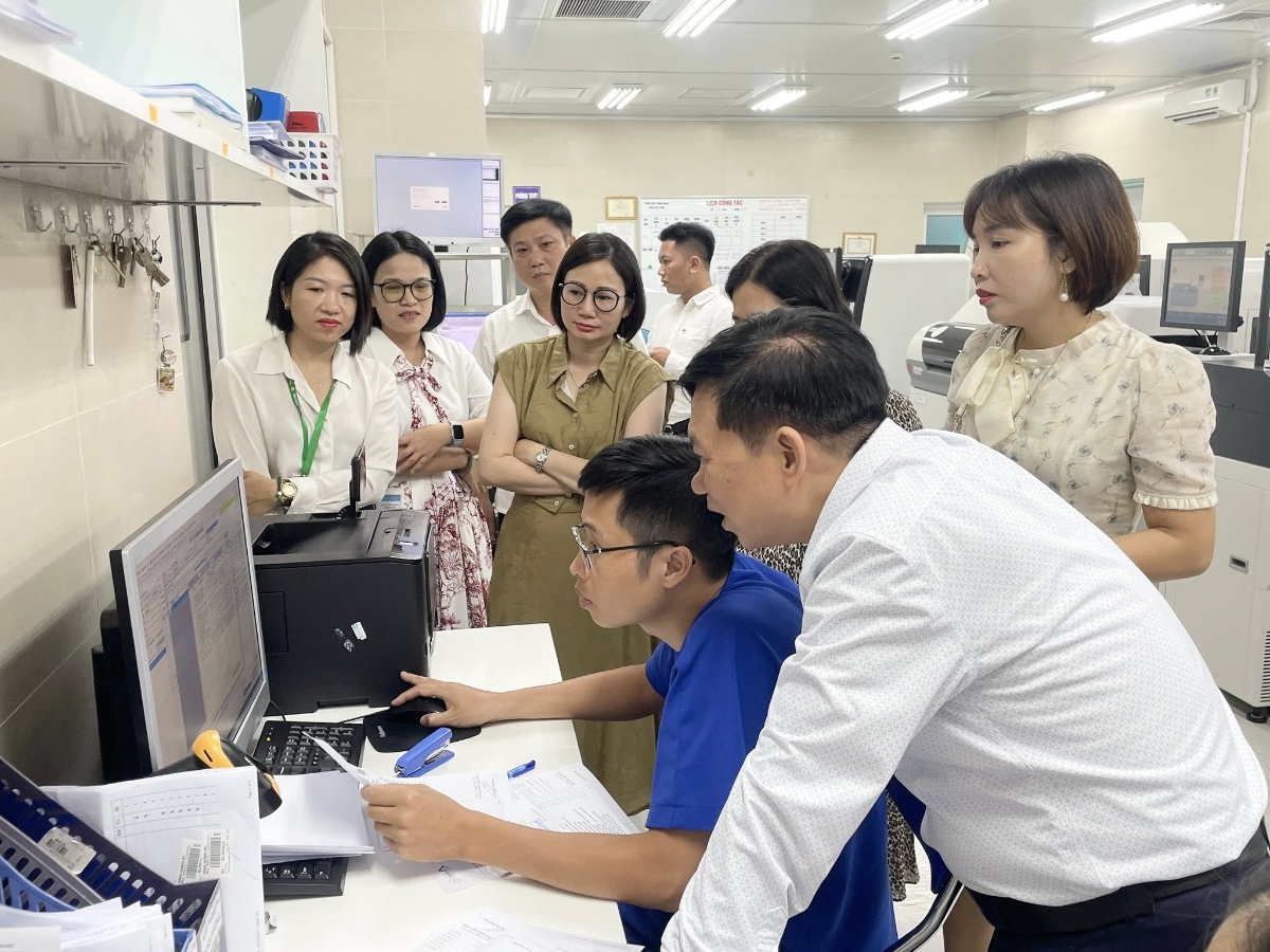 Bệnh viện Thanh Nhàn đạt tiêu chuẩn triển khai hồ sơ bệnh án điện tử.