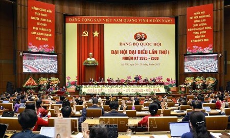 Đại hội đại biểu Đảng bộ Quốc hội lần thứ I: Xác định 4 đột phá trong nhiệm kỳ 2025 - 2030