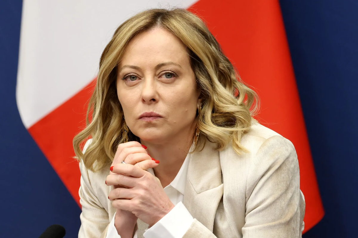 Thủ tướng Italy Giorgia Meloni - Ảnh: Bloomberg.