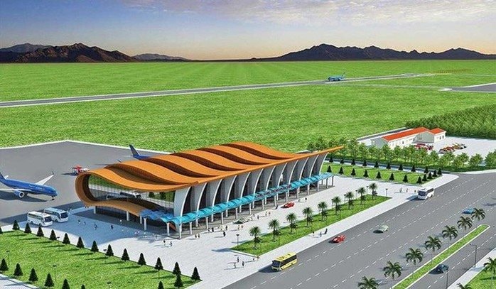 Phối cảnh sân bay Phan Thiết. Ảnh tư liệu