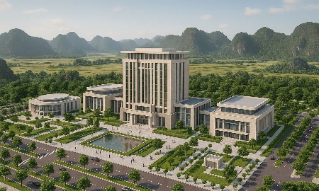 Ninh Bình: Thi tuyển ý tưởng quy hoạch và thiết kế kiến trúc Trung tâm chính trị - hành chính tỉnh