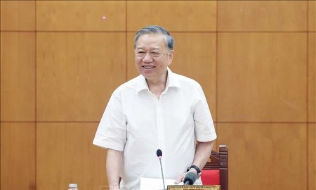 Tổng Bí thư Tô Lâm làm việc với Thường trực các Tiểu ban Đại hội XIV của Đảng