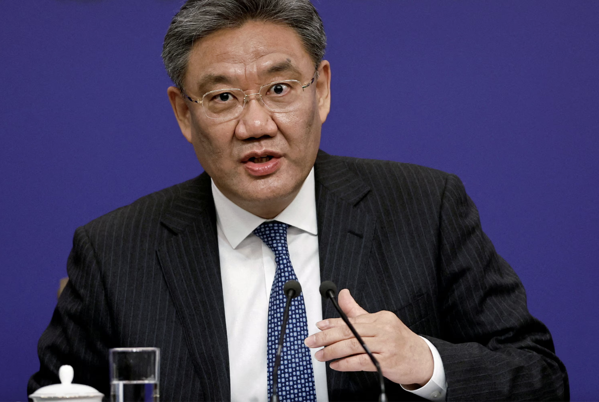 Bộ trưởng Bộ Thương mại Trung Quốc Wang Wentao - Ảnh: Reuters.
