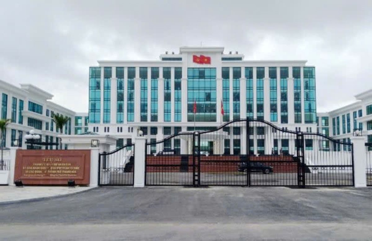 Trụ sở Thành ủy, UBND TP Thanh Hóa.