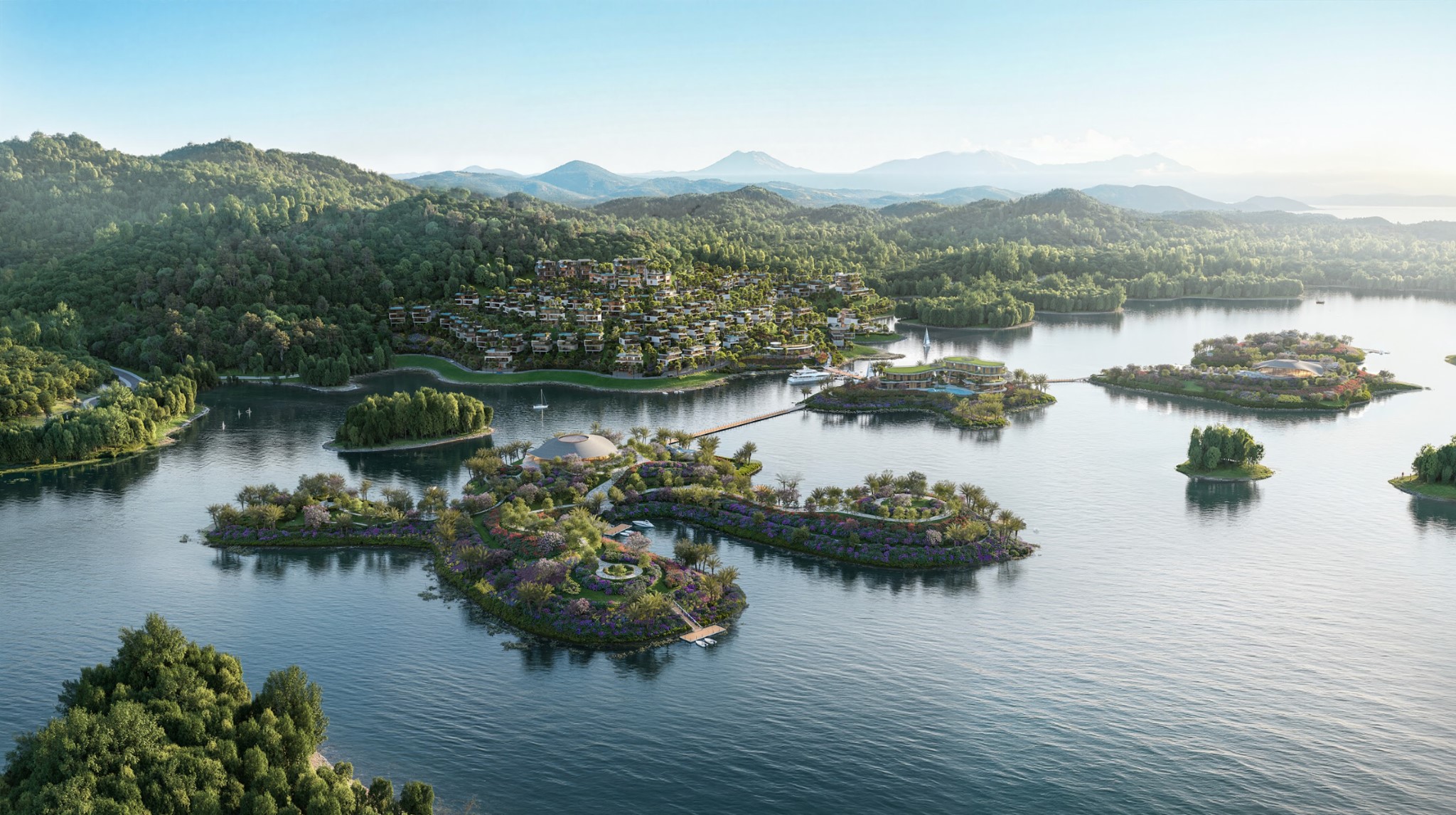 108 dinh thự biệp lập & 03 hòn đảo tiện ích tại Flamingo Maison 108.