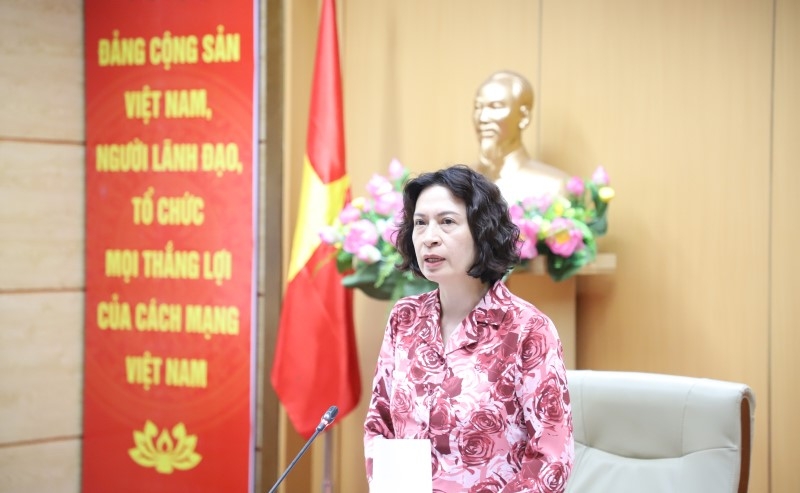 Thứ trưởng Nguyễn Thị Liên Hương nhấn mạnh tập trung ổn định y tế tuyến xã. Ảnh: MOH.