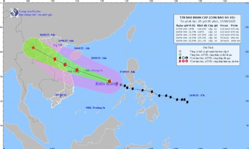 Đà Nẵng cấm biển tránh bão Bualoi