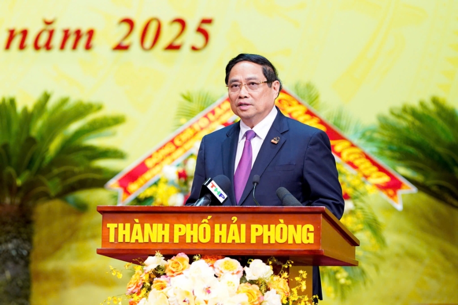 Thủ tướng Chính phủ Phạm Minh Chính phát biểu chỉ đạo Đại hội.