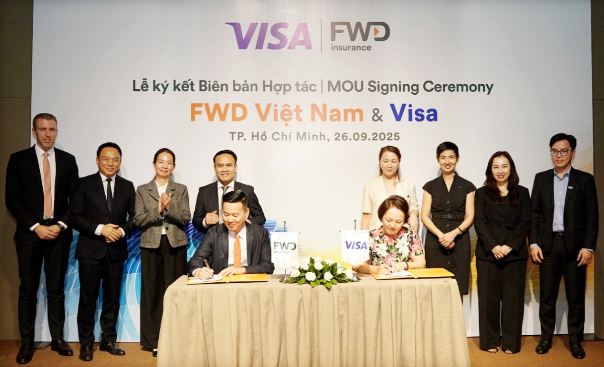 Sự kiện ký kết hợp tác ngày 26/09/2025 giữa FWD Việt Nam và Visa đánh dấu bước tiến quan trọng trong phát triển bảo hiểm số.