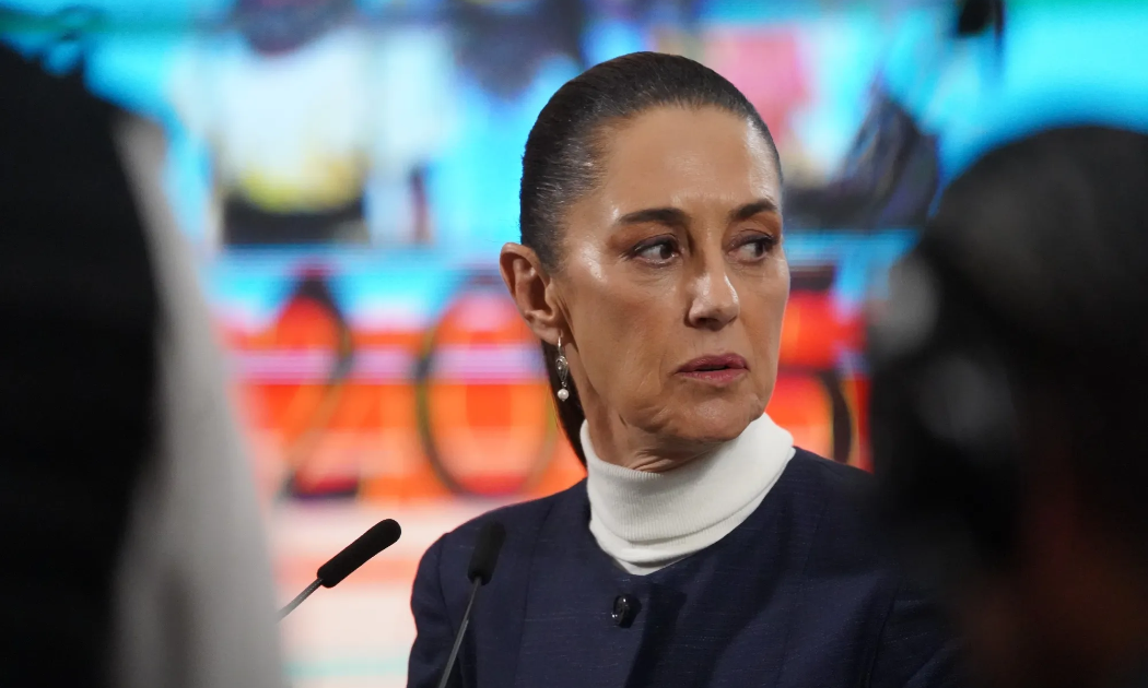 Tổng thống Mexico Claudia Sheinbaum - Ảnh: Bloomberg.