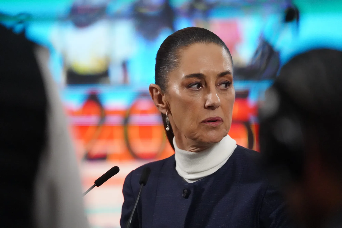 Tổng thống Mexico Claudia Sheinbaum - Ảnh: Bloomberg.