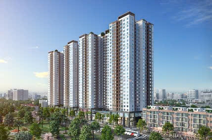 Phối cảnh dự án Ruby Park.