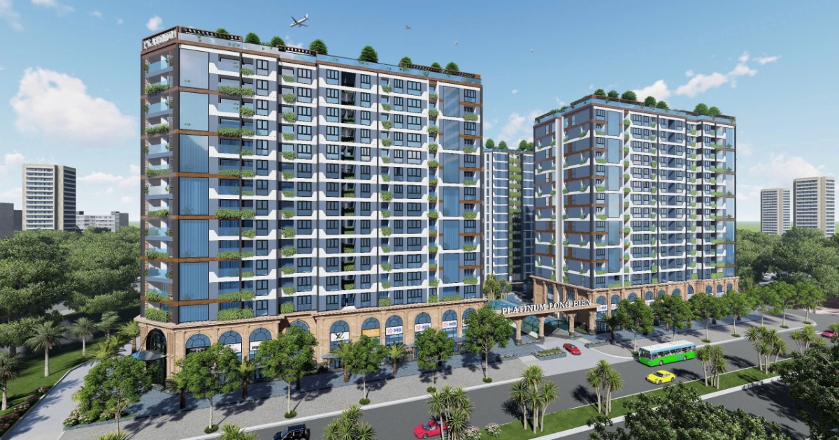 Vị thế an cư đẳng cấp tại Platium Long Biên - Một dự án cao cấp tại Thủ đô