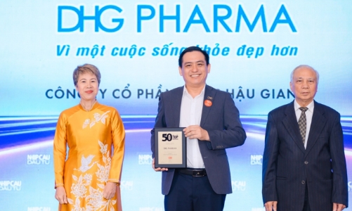 DHG Pharma giữ vững vị thế Top 50 Công ty kinh doanh hiệu quả nhất Việt Nam 14 năm liền