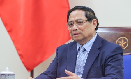 Thủ tướng Phạm Minh Chính điện đàm với Thủ tướng Đức Friedrich Merz