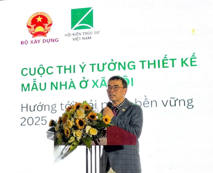 KTS Phan Đăng Sơn, Chủ tịch Hội KTS Việt Nam.