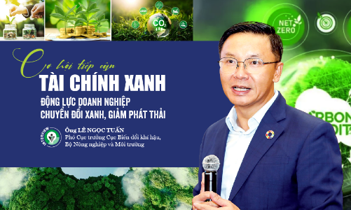 Cơ hội tiếp cận tài chính xanh, động lực doanh nghiệp chuyển đổi xanh, giảm phát thải