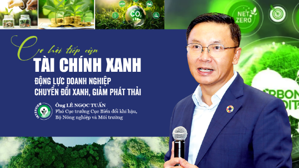 Cơ hội tiếp cận tài chính xanh, động lực doanh nghiệp chuyển đổi xanh, giảm phát thải