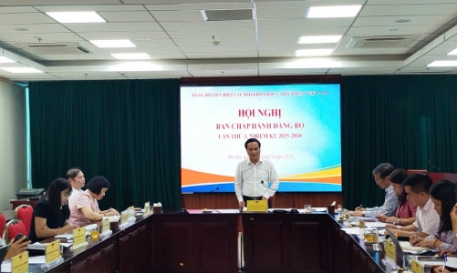 Hội nghị Ban Chấp hành Đảng bộ Liên hiệp Hội Việt Nam lần thứ ba, nhiệm kỳ 2025-2030