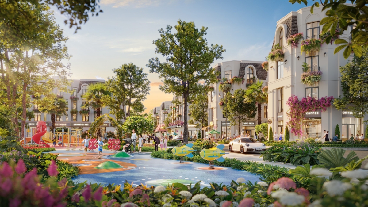 Phân khu Phú Quý sở hữu hệ tiện ích nội - ngoại khu phong phú, hứa hẹn đón dòng cư dân mới đến an cư.