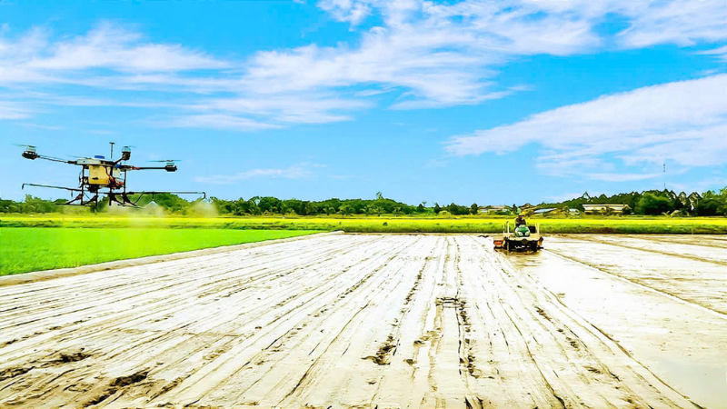 Ứng dụng công nghệ trong trồng trọt.