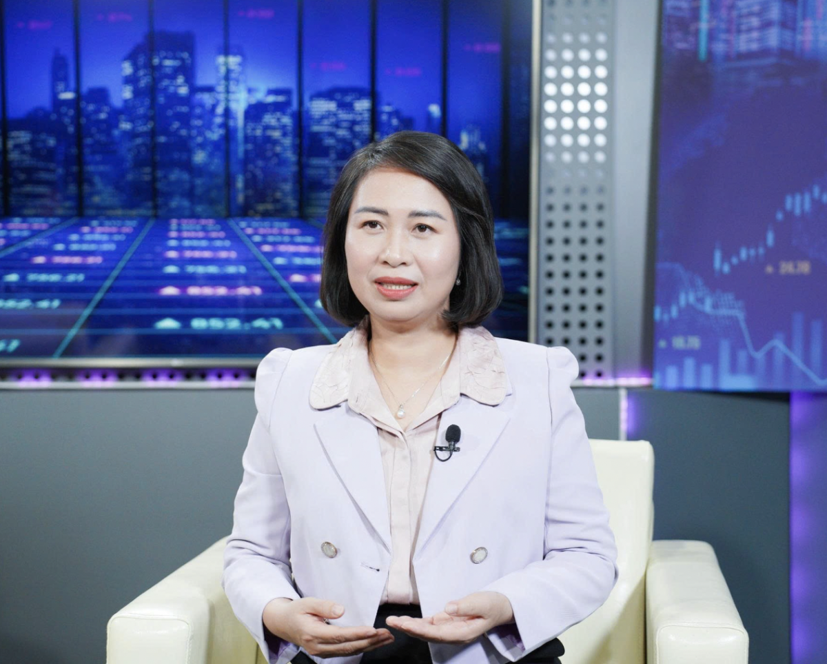 Bà Nguyễn Thị Hằng Nga, CFA, Tổng Giám đốc Công ty TNHH Quản lý Quỹ Đầu tư chứng khoán Vietcombank (VCBF).