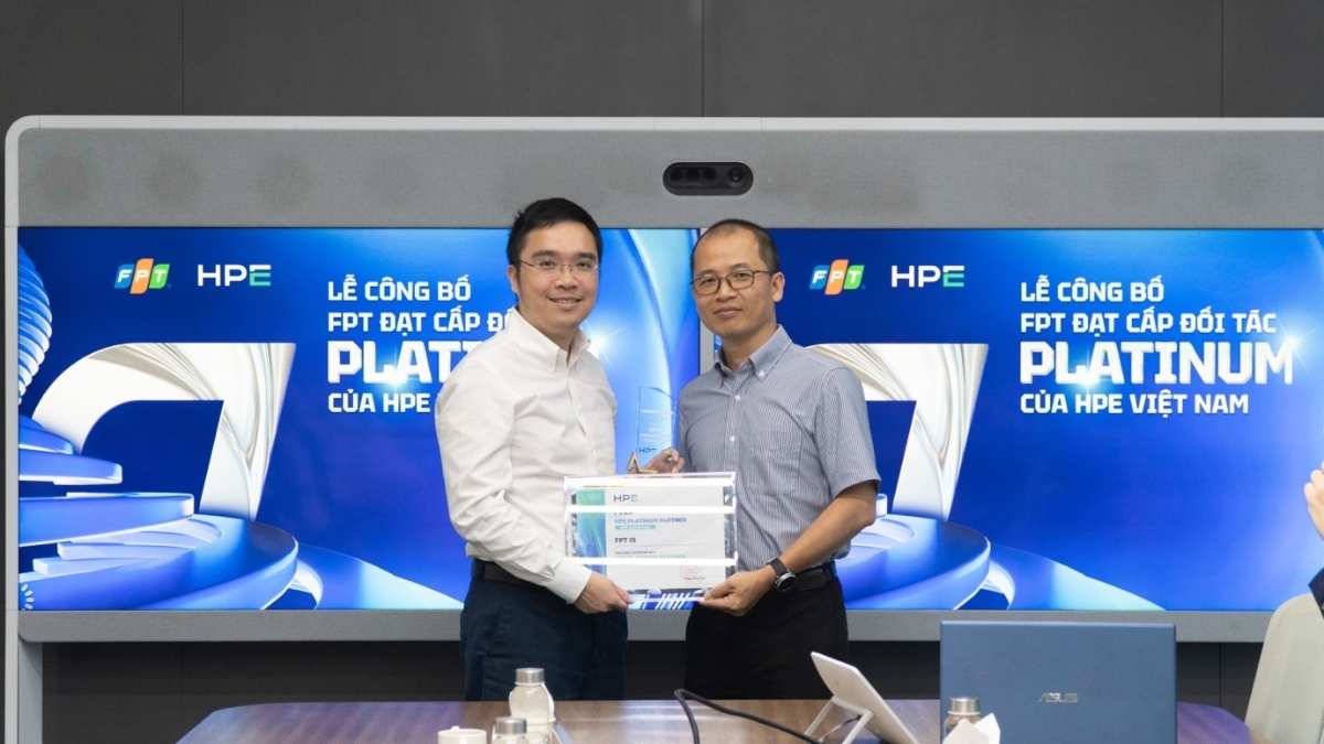 Để đạt được cấp bậc Platinum, FPT đã vượt qua hệ thống tiêu chuẩn đánh giá nghiêm ngặt của HPE về cả doanh số và năng lực kỹ thuật.