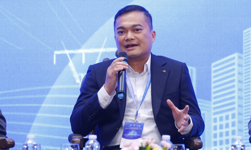 Ông Nguyễn Trường Thành, Trưởng phòng Kỹ thuật, Trung tâm Internet Việt Nam (VNNIC), thông tin về lộ trình chuyển đổi IPv6-only. 
