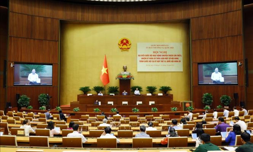Quang cảnh hội nghị sáng 1/10. 