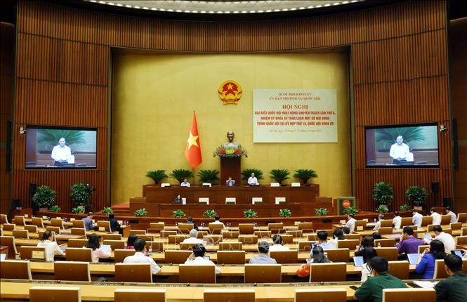 Quang cảnh hội nghị sáng 1/10. 