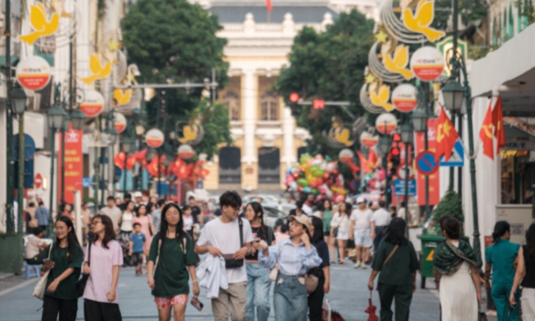 Du lịch Hà Nội đã đạt 86% mục tiêu cả năm. 
