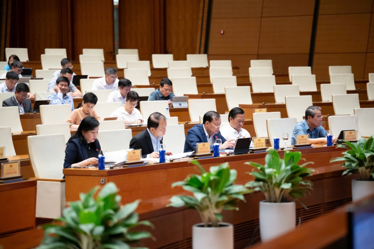 Các đại biểu tham dự Hội nghị. Ảnh: Quốc hội.