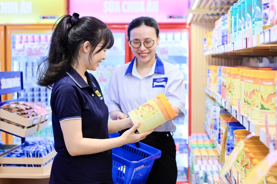 Thương hiệu quốc dân Vinamilk giữ vị trí số 1 Việt Nam và không ngừng vươn tầm thế giới - Ảnh: Vi Nam.