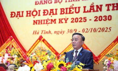 Hà Tĩnh phấn đấu trở thành cực tăng trưởng mới của vùng Bắc Trung Bộ