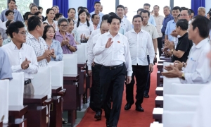 Chủ tịch nước Lương Cường tiếp xúc cử tri Thành phố Hồ Chí Minh trước Kỳ họp thứ 10, Quốc hội khóa XV