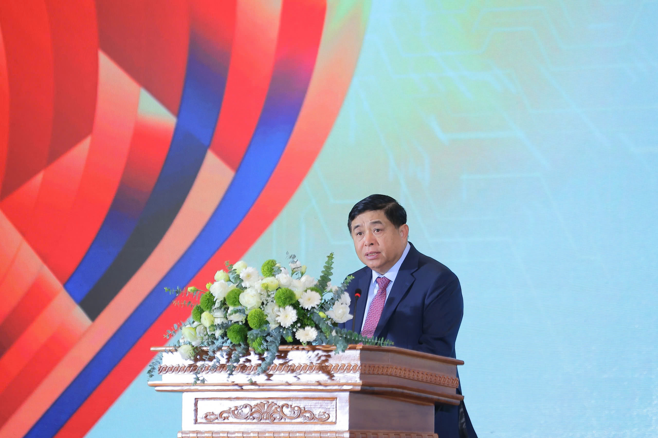 Phó Thủ tướng Nguyễn Chí Dũng tại Ngày hội Đổi mới sáng tạo quốc gia 2025. 