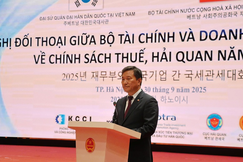 Ông Ko Tae Yeon, Chủ tịch Hiệp hội Doanh nghiệp Hàn Quốc tại Việt Nam (Kocham) đánh giá cao môi trường đầu tư của Việt Nam đối với doanh nghiệp Hàn Quốc. (Ảnh: VGP)