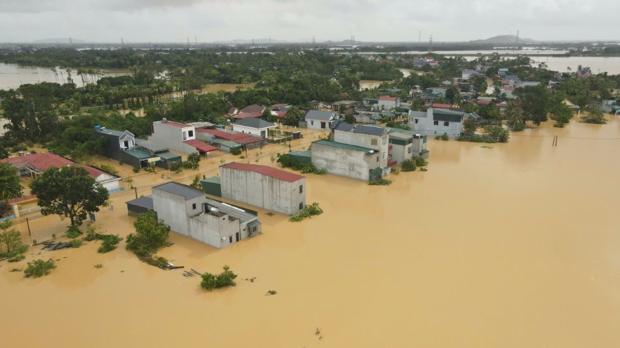 Các xã có số lượng lớn nhà dân bị ngập là Nông Cống, Kim Tân, Quý Lộc, Thạch Bình, Trung Chính, Tiên Trang. 