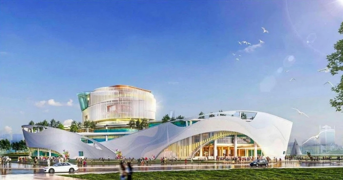 Phối cảnh Cung Thiếu nhi TP.HCM. Ảnh: DDvCN