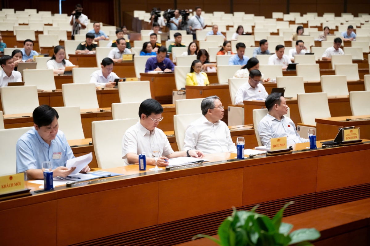 Các đại biểu tham dự Hội nghị. Ảnh: Quốc hội.