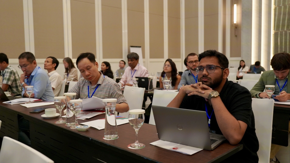 Hội nghị thu hút nhiều chuyên gia từ các tổ chức cả trong nước và quốc tế. Ảnh: Thanh Mai.