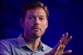 CEO Jason Droege thời còn là Phó Chủ tịch Uber.