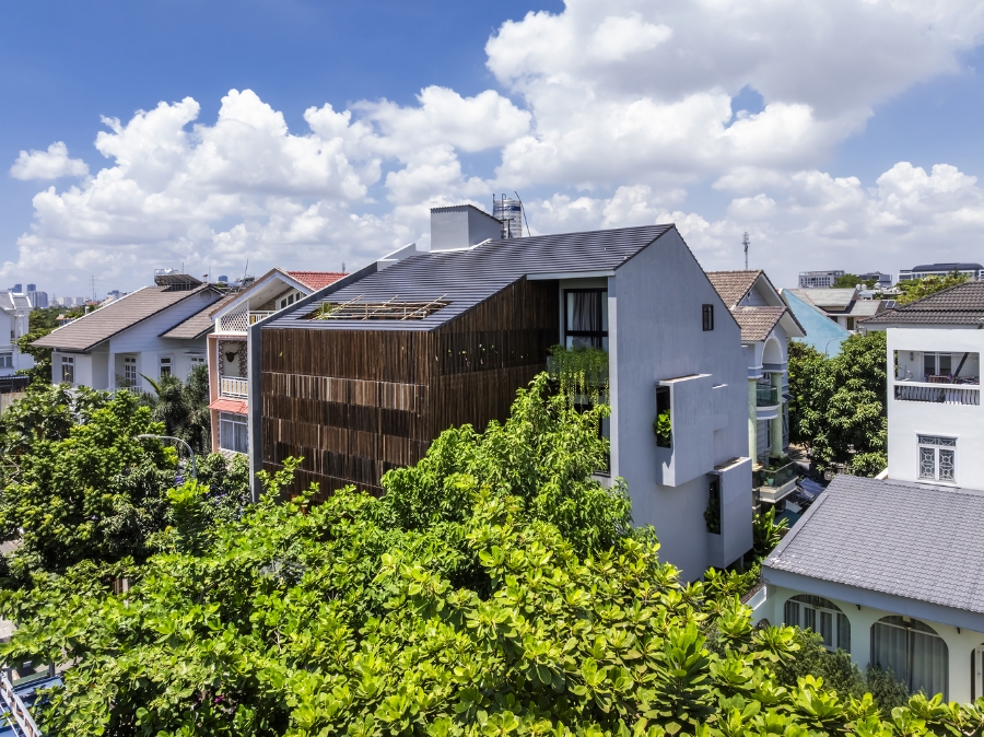 Những mặt tiền “biết thở” tạo ra giá trị thẩm mỹ mới của kiến trúc sinh thái. Ảnh trong bài: live out studio, Hiroyuki Oki