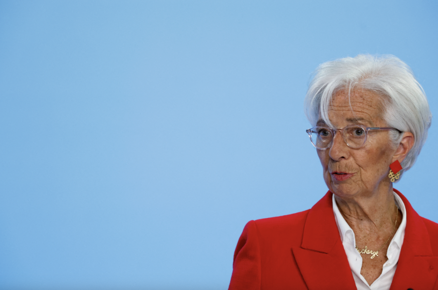 Chủ tịch ECB Christine Lagarde - Ảnh: Reuters.
